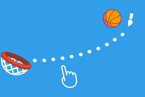 《画线篮球4》游戏截图1 《画线篮球4》游戏截图1