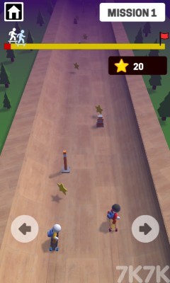 《双人滑板挑战》游戏截图2 《双人滑板挑战》游戏截图2