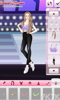 《广告明星时尚装》游戏截图2 《广告明星时尚装》游戏截图2