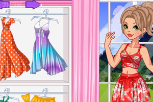 《女孩的夏日装》游戏截图3