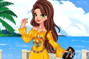 《女孩的夏日装》游戏截图1
