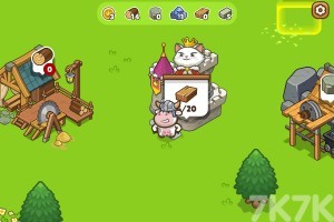 《伐木奶牛》游戏截图1 《伐木奶牛》游戏截图1