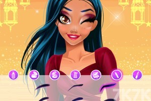 《时尚彩妆红人》游戏截图3 《时尚彩妆红人》游戏截图3