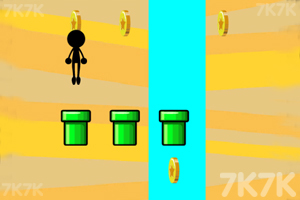 《火柴人空中弹跳》游戏截图1 《火柴人空中弹跳》游戏截图1