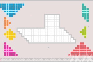 《彩色方块拼接》游戏截图2 《彩色方块拼接》游戏截图2