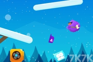 《紫色冰块回家4》游戏截图4 《紫色冰块回家4》游戏截图4
