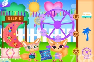 《露营的狐狸闺蜜》游戏截图1 《露营的狐狸闺蜜》游戏截图1