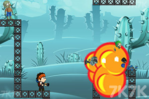 《勇敢少年打僵尸》游戏截图2 《勇敢少年打僵尸》游戏截图2