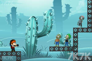 《勇敢少年打僵尸》游戏截图3 《勇敢少年打僵尸》游戏截图3