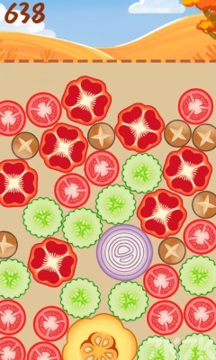 《蔬菜合并》游戏截图4 《蔬菜合并》游戏截图4