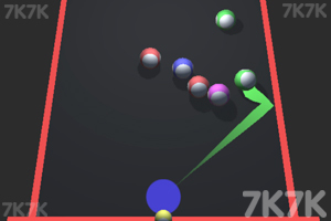 《合并同色球》游戏截图1 《合并同色球》游戏截图1