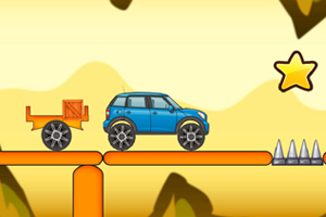 《吉普车过木桥》游戏截图1 《吉普车过木桥》游戏截图1