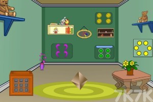 《绿房屋逃脱》游戏截图4 《绿房屋逃脱》游戏截图4
