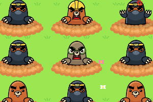 《欢乐敲地鼠》游戏截图1 《欢乐敲地鼠》游戏截图1