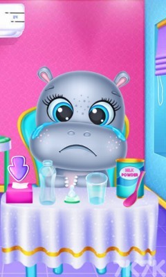 《河马宝宝护理》游戏截图1 《河马宝宝护理》游戏截图1