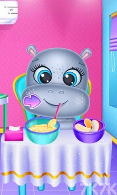 《河马宝宝护理》游戏截图2 《河马宝宝护理》游戏截图2