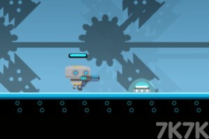 《蓝色机器人冒险》游戏截图1 《蓝色机器人冒险》游戏截图1