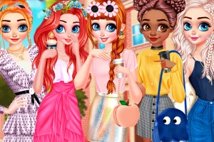 《公主校园穿搭》游戏截图1 《公主校园穿搭》游戏截图1