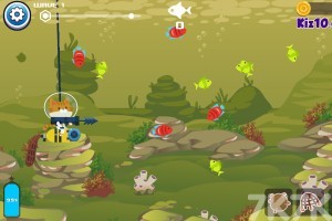 《小猫捕鱼》游戏截图1 《小猫捕鱼》游戏截图1