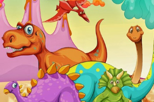 《奇妙恐龙世界》游戏截图1 《奇妙恐龙世界》游戏截图1