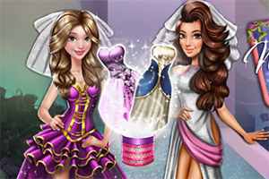 《婚纱模特T台秀》游戏截图1 《婚纱模特T台秀》游戏截图1