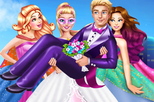 《女超人爱丽的婚礼》游戏截图1 《女超人爱丽的婚礼》游戏截图1