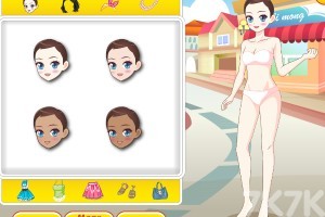 《夏日之城换装秀》游戏截图1