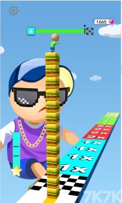 《方块酷跑》游戏截图2 《方块酷跑》游戏截图2