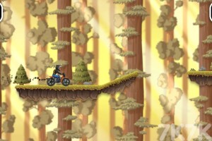 《山地摩托探险赛》游戏截图2 《山地摩托探险赛》游戏截图2