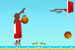 《街道投篮练习》游戏截图1 《街道投篮练习》游戏截图1