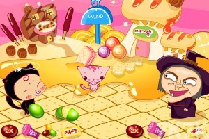 《小黑花花女巫糖果大战》游戏截图3 《小黑花花女巫糖果大战》游戏截图3