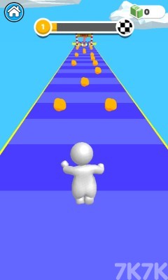 《橡皮人冲刺挑战》游戏截图1 《橡皮人冲刺挑战》游戏截图1