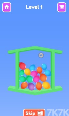 《气球切割机》游戏截图1 《气球切割机》游戏截图1