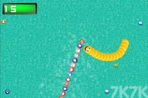《贪吃表情蛇》游戏截图2 《贪吃表情蛇》游戏截图2