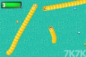 《贪吃表情蛇》游戏截图1 《贪吃表情蛇》游戏截图1