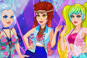 《音乐节派对装扮》游戏截图2