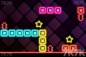 《几何霓虹冲刺》游戏截图1 《几何霓虹冲刺》游戏截图1