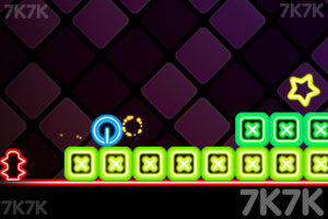 《几何霓虹冲刺》游戏截图2 《几何霓虹冲刺》游戏截图2