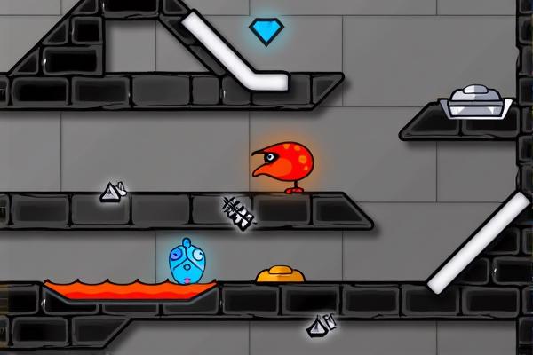 森林冰火人4水晶庙无敌版