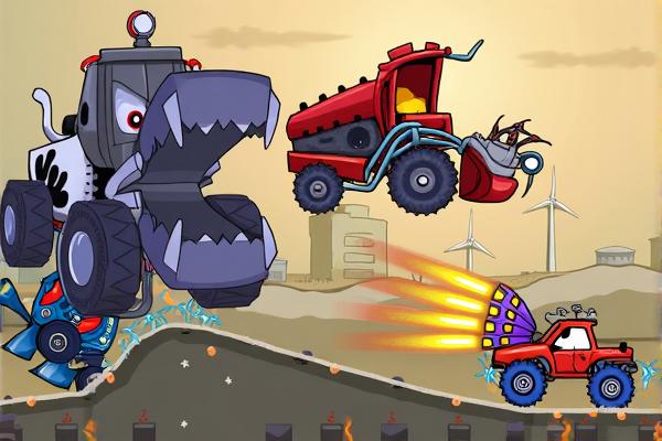 大车吃小车2无敌版