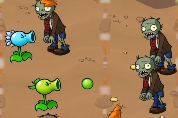 豌豆兄弟大战僵尸