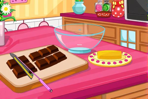 心形树莓巧克力蛋糕