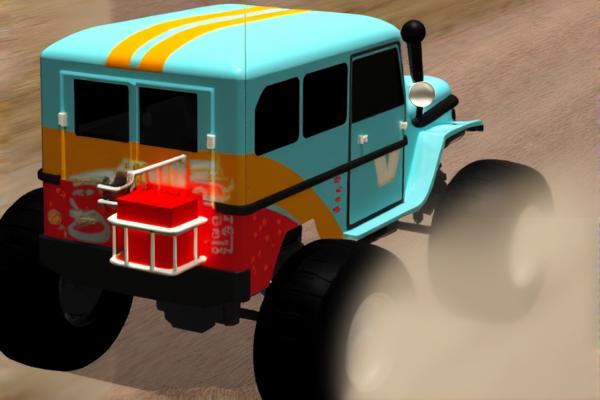 沙漠漂移拉力赛