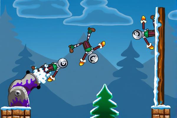 大炮射僵尸冬季版H5版