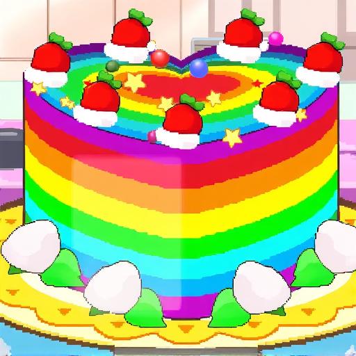 五颜六色的蛋糕