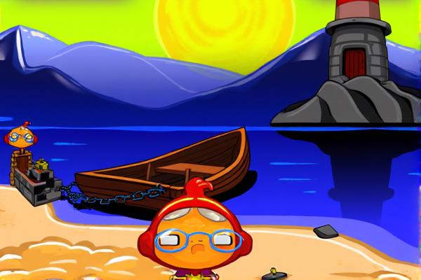 逗小猴开心之灯塔