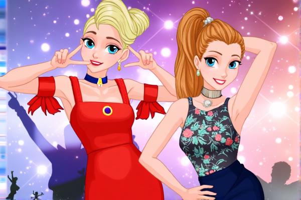 公主的时尚拍摄