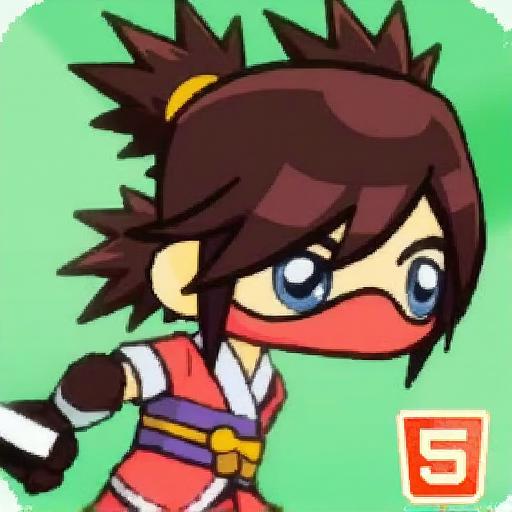 女忍者收集金币