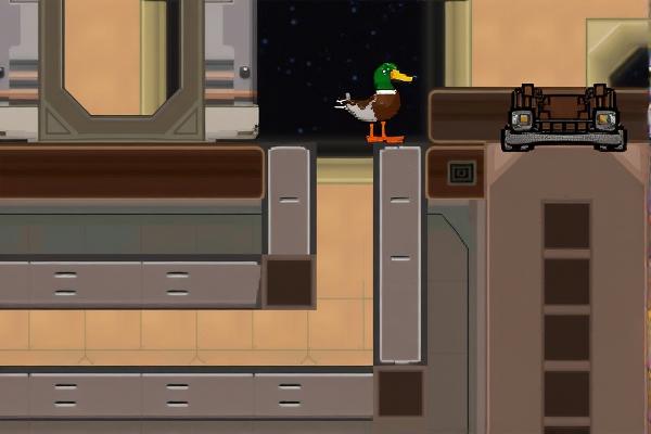 鸭子逃离外星球