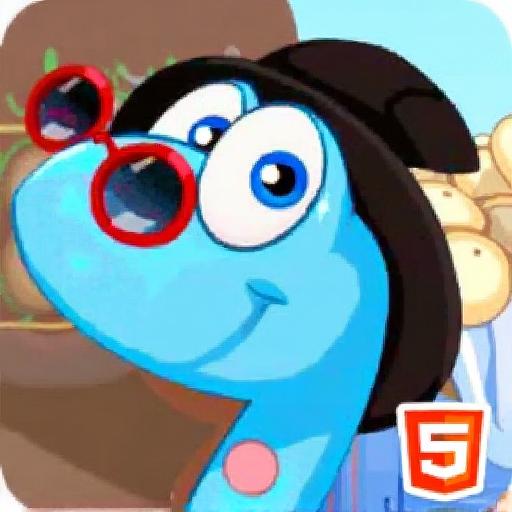 公主照顾可爱小恐龙